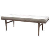 Sleek Mid-Century Modernist Bench Designed By Robsjohn-Gibbings